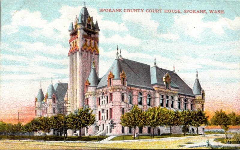 Washington Spokane County Court House