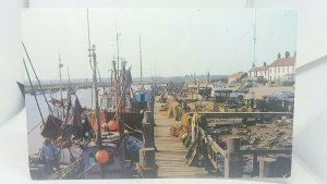 Vintage Postcard The Harbour River Blyth Southwold 1970s