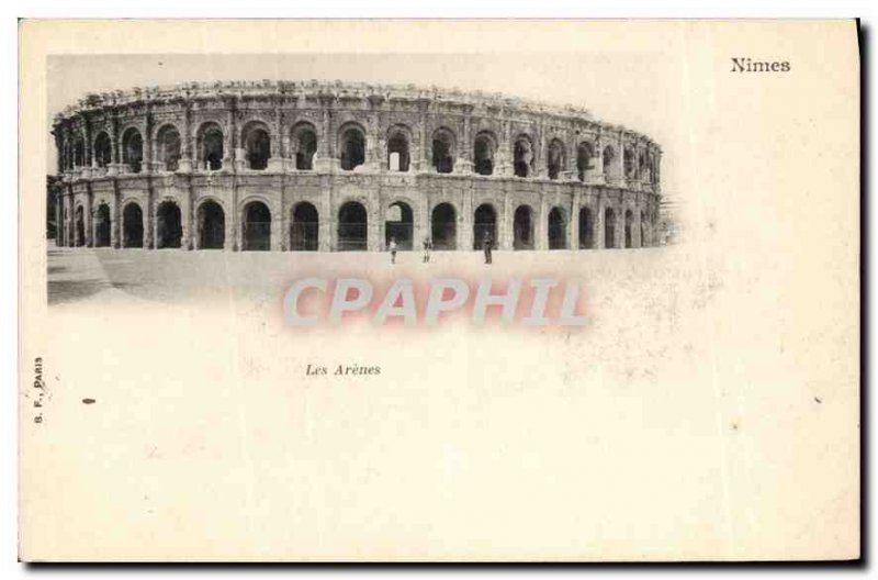 Postcard Old Nimes Arenes the