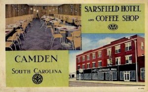 Sarsfield Hotel and Coffee Shop - Camden, South Carolina SC  