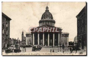 Paris - 5 - The Pantheon - Old Postcard