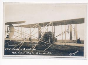 PAU : ecole d'aviation mm. wilbur wright et tissandier - tres bon etat