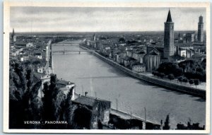 Postcard - Panorama View - Verona, Italy