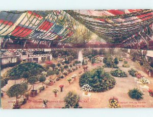 1906 FLOWER SHOW AT THE COLISEUM Chicago Illinois IL AD7791