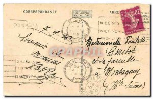 Old postcard Monaco Oceanographic Museum's
