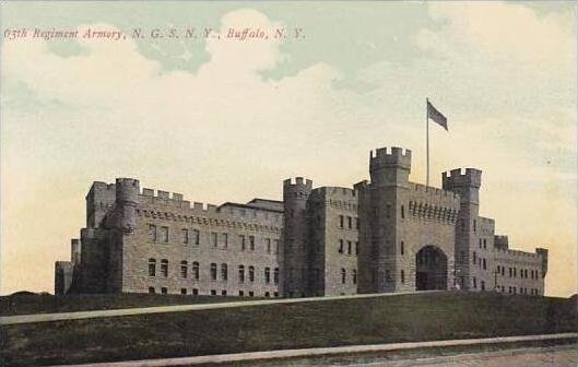 New York Buffalo 65th Regiment Armory N G S N Y