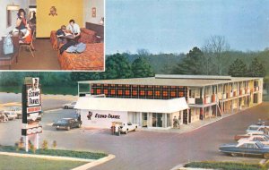 NORFOLK, Virginia VA   ECONO-TRAVEL MOTOR HOTEL Family~Room  ROADSIDE  Postcard