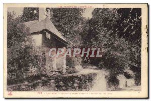 Postcard Luchon Old Chapel St. Aventine Lake Road Oo