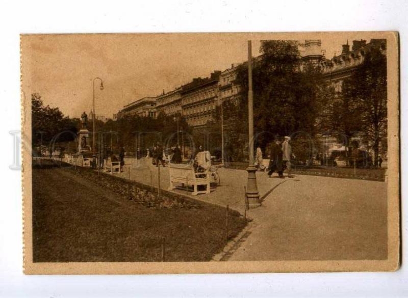 192625 FINLAND HELSINKI esplanade Vintage postcard