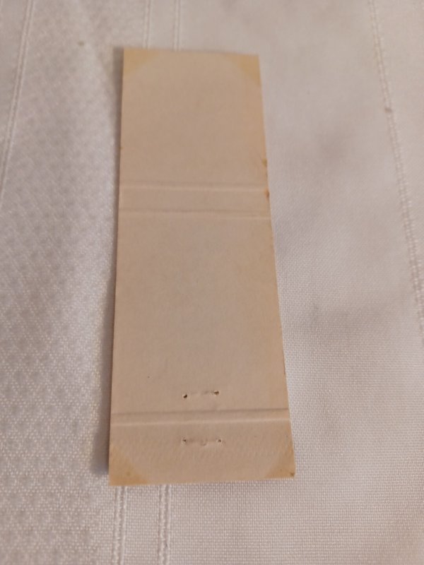 Royal Hotel Moonta, S.A. 20 Front Strike Matchbook Cover