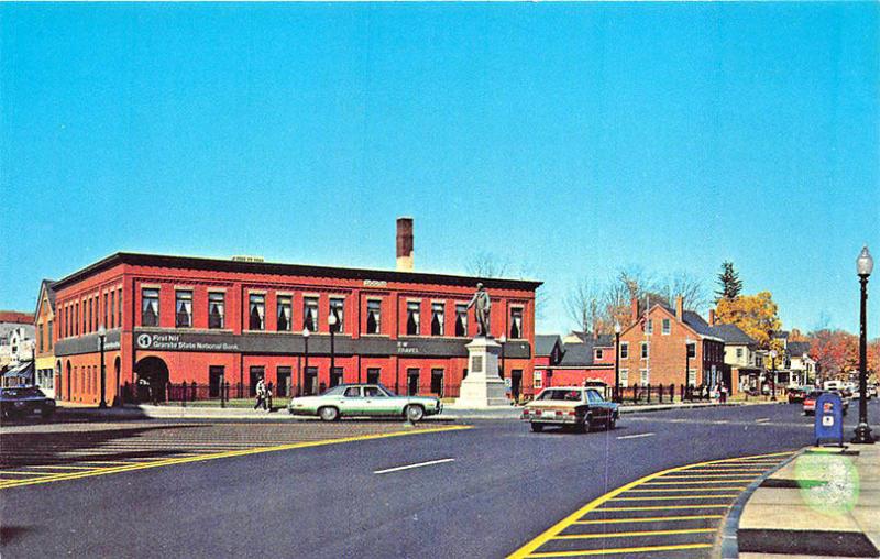 Rochester NH Street View Old Cars Postcard