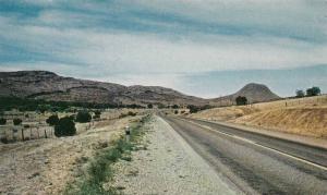 LP34  Alpine, Texas, TX, postcard, U. S. Hwy. 90.