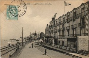 CPA HOULGATE - L'Hotel Imbert et la Plage (140570)