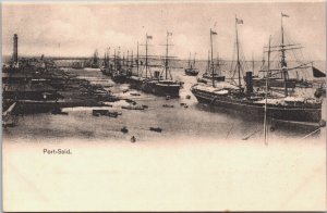 Egypt Port Said Vintage Postcard 09.24