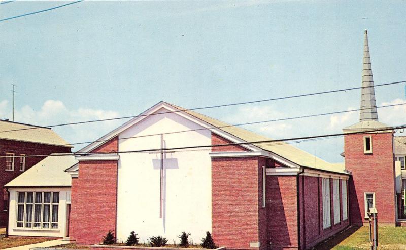 Ocean City Maryland~Atlantic Methodist Church on Baltimore Ave & 4th Street~'50s