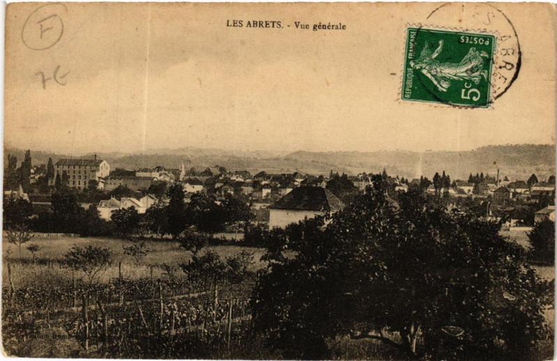 CPA Les ABRETS - Vue générale (489227)