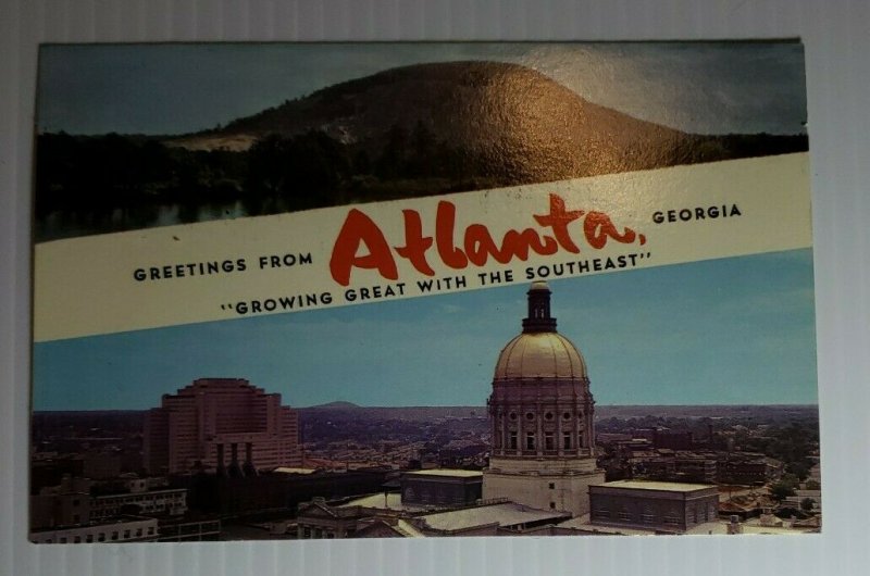 Postal Antigua Atlanta Georgia Stone Mountain State Capitol Building 1984
							
							mostrar tÃ­tulo original