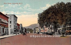 Main Street - Granville, New York NY  