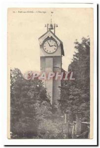 Bar Seine Old Postcard the & # 39horloge