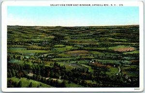 M-3377 Valley View from East Windham Catskill Mountains New York