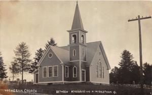 E80/ New Middleton Ohio RPPC Postcard 1909 Lutheran Church Columbiana County 6