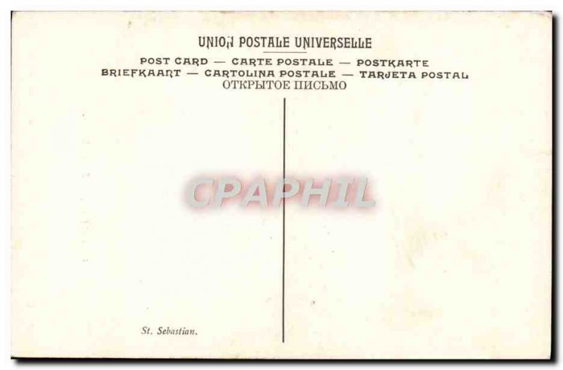 Old Postcard Musee Du Louvre Saint Sebastien Guido