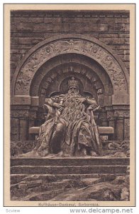 KYFFHAUSER-DENKMAL, Saxony-Anhalt, Germany, 1900-1910's; Barbarossa