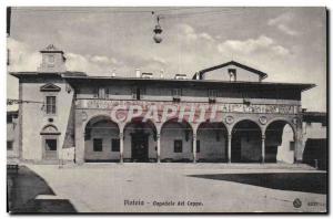 Postcard Old Pistoia Ospedale del Ceppo