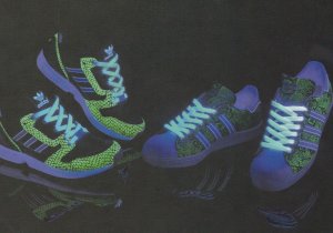 Adidas Basketball Luminous Jogging 2011 Trainers Shoes Postcard