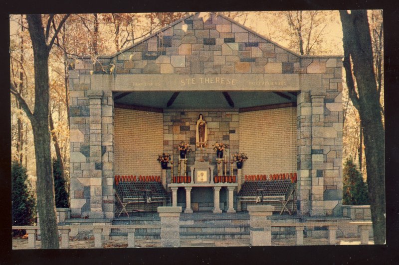 Nasonville, Burrillville, Rhode Island/RI Postcard, Shrine Of Little Flowers