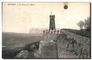 Old Postcard Belfort Tower Miotte