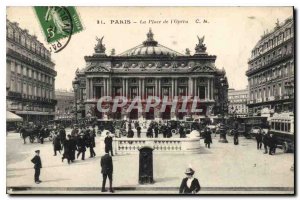 Postcard Old Paris Place de l'Opera