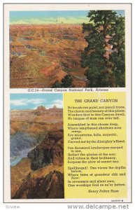 Poem , Grand Canyon , Arizona , 10-20s