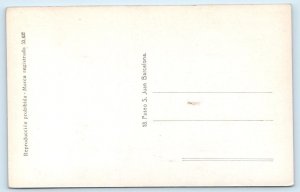 RPPC Malaga - Vista Artistica - SPAIN Postcard