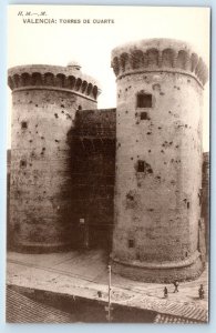 Valencia - Torres de Cuarte - SPAIN Postcard