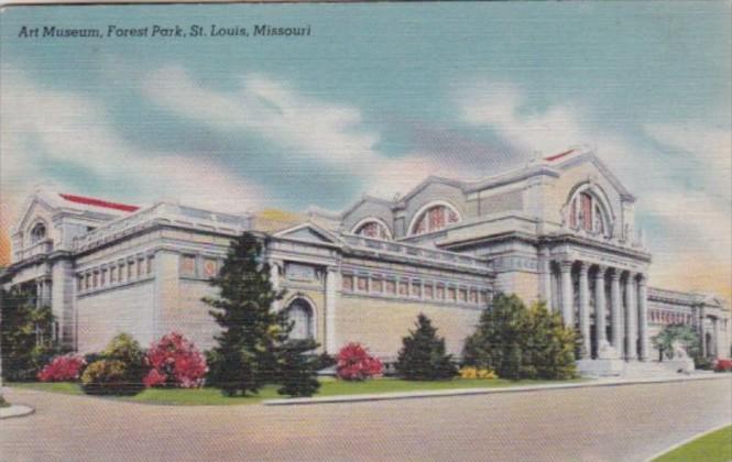 Art Mueum Forest Park St Louis Missouri 1945