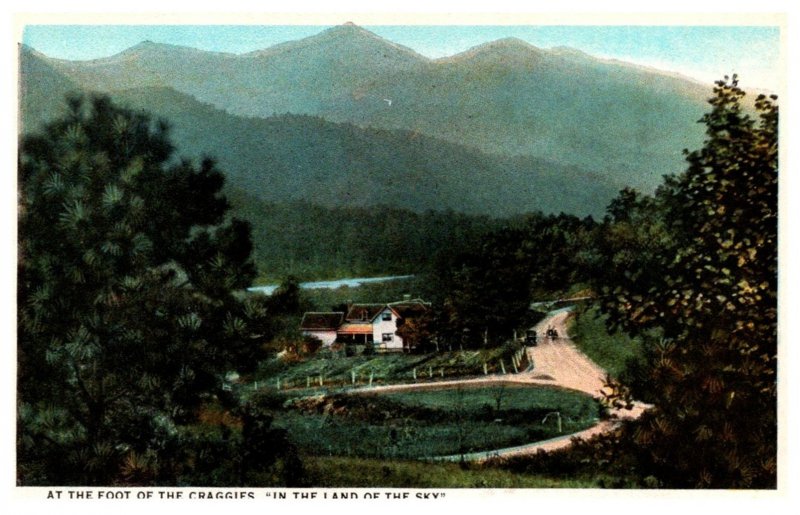 North Carolina at the foot of the Craggies , land of the sky