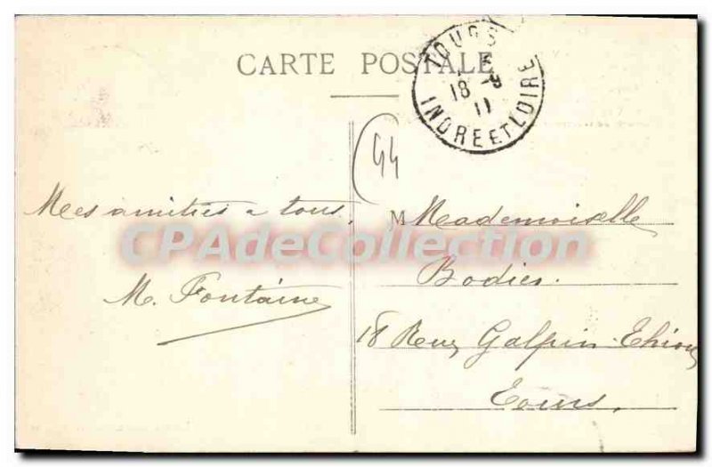 Postcard Old Guerande St. Michael's Gate