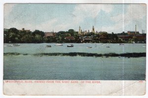 Springfield, Mass, Viewed From The West Bank Of The River