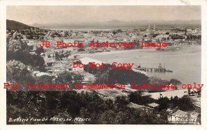 Mexico, Mazatlan, RPPC, Bird's Eye View Of City, Photo No 12