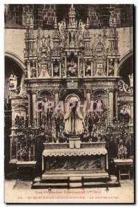 Saint Bertrand de Comminges Old Postcard The high altar