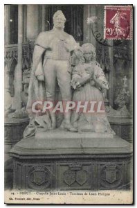 Old Postcard Dreux Chapelle Saint Louis Tomb of Louis Philippe