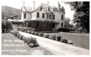 Vermont   Randolph Steven Patrick Christian Manor