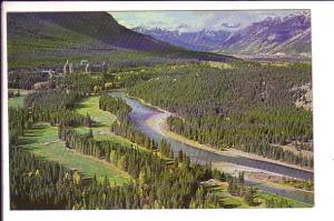 Springs Hotel Golf Course, Bow River, Banff, National Park, Alberta Canada