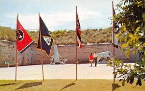 Fort De Soto Park Flags St Petersburg FL