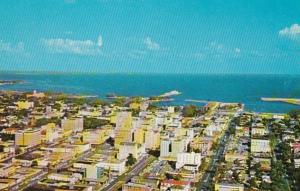 Florida St Petersburg Aerial View Looking Towards Tampa Bay