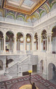 The Central Stair Hall Of The Library Of Congress Washington DC