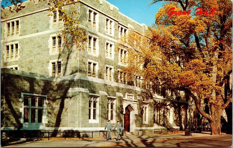 Exterior Grant Hall West Point New York NY Postcard Dexter VTG UNP