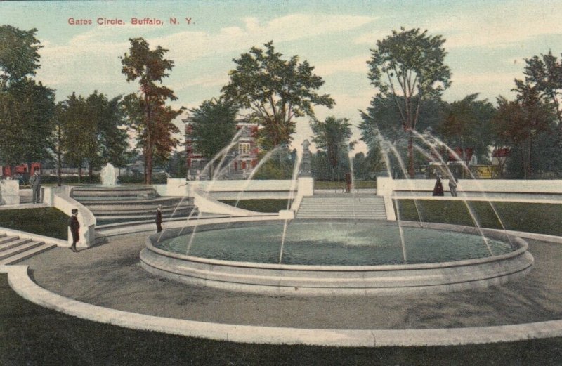 BUFFALO , New York , 1900-10s; Gates Circle