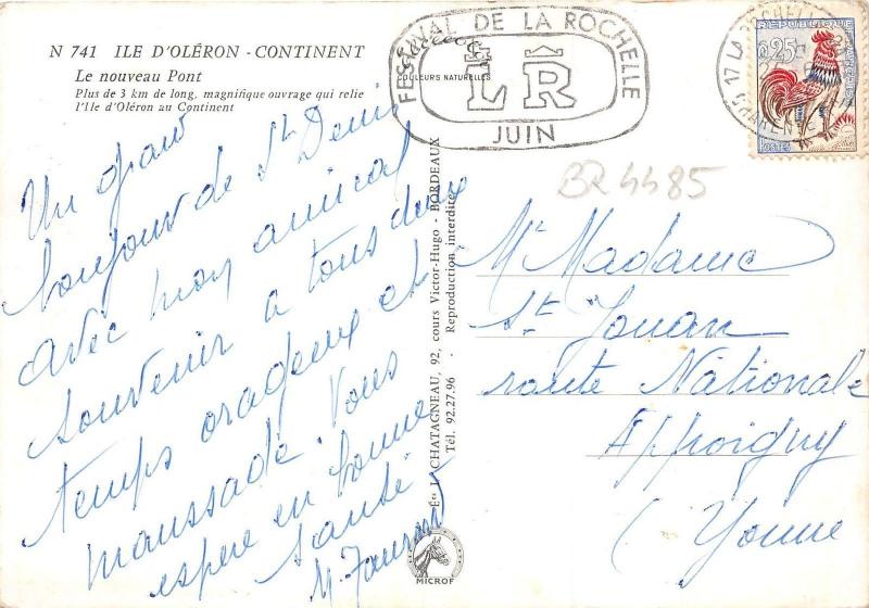 BR4485 Ile d Oleron Le nouveau Pont    france